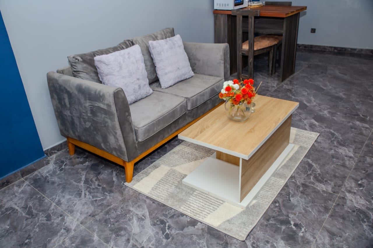 Coin salon en velours