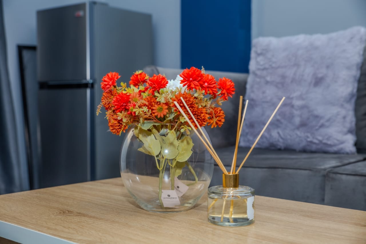 Détail de décoration dans une suite